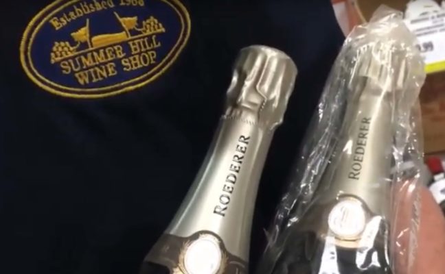 Louis Roederer Brut Premier Champagne NV France Close up