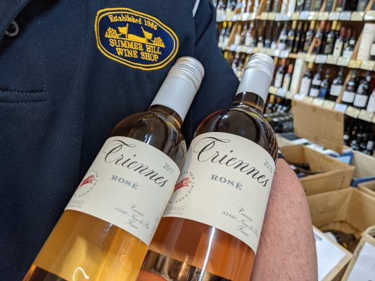 Domaine De Triennes Rose 2019, 2020 Vintage Wine Rose. A Classic Mediterranean Rosé wine From the South of France