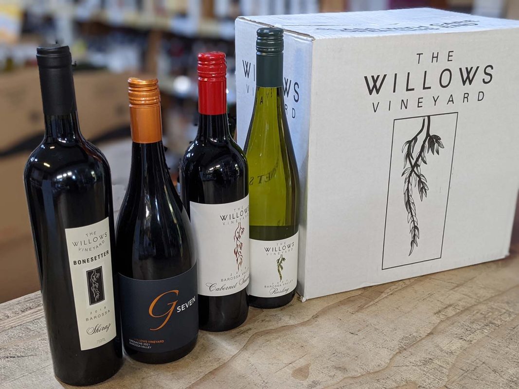 Willows Wines and Vineyard, Barossa Valley NSW Cabernet Sauvignon, Bonesetter Shiraz, G Seven Grenache & Riesling Award-Winning Barossa Valley Wines